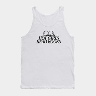 Hot Girls Read Books Tank Top